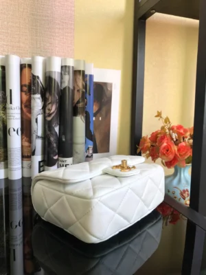 Chane Model: 2930# One shoulder can be worn crossbody Size: 18X6X14cm - 图片 8