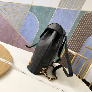 Chane Backpack Leather Litchi Pattern Size: 31*11*34 Code: 6632 - 图片 8