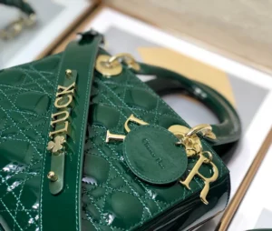 Dark green patent leather, Dior ABC monogram 20cm - 图片 5