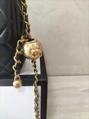 Chane Flap Bag Black Size: 18-13-7cm - 图片 8