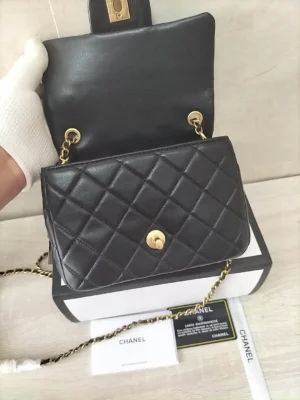 Chane Flap Bag Black Size: 18-13-7cm - 图片 9