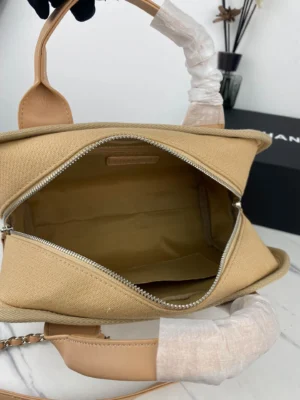 Canvas Bowling Bag Size: 28.5*28*12cm Model Number: AS8841 Apricot - 图片 7