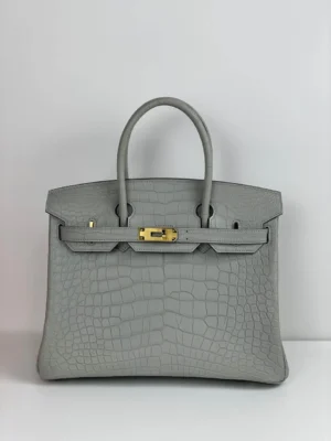 Birkin America Glacier Grey Size: 20cm - 图片 9