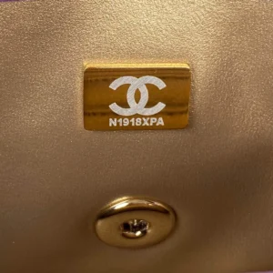 Chane Small Golden Ball One Shoulder Crossbody Model: AS1786 Size: 17cm - 图片 7