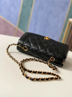 Chane Chain Bag Leather Shoulder Size: 22.5 14 7cm Code: 87062 - 图片 9