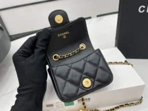 A68110 Chanel 22B Love Chain Waist Bag Size:7*10.3*2.5cm - 图片 9