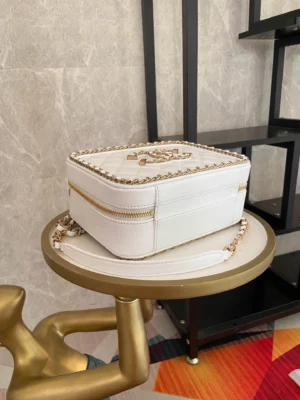 Chane Vanity case Vintage Cosmetic Bag Model: 93343 Size: 21cm - 图片 8