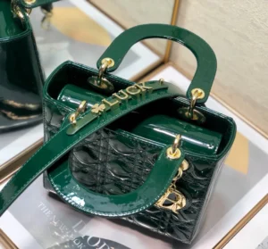 Dark green patent leather, Dior ABC monogram 20cm - 图片 6
