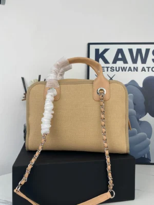 Canvas Bowling Bag Size: 28.5*28*12cm Model Number: AS8841 Apricot - 图片 8