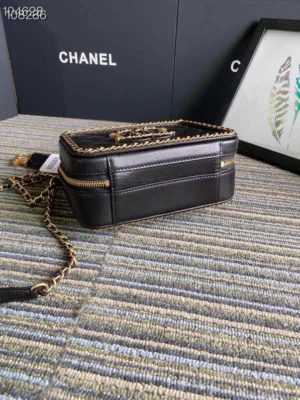 Chane Vanity case Vintage Cosmetic Bag Model: 93343 Size: 21cm - 图片 7