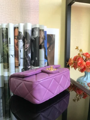 Chane Model: 2930# One shoulder can be worn crossbody Size: 18X6X14cm - 图片 8