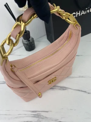 Chain underarm bag Model: size: 22X22X8cm - 图片 9