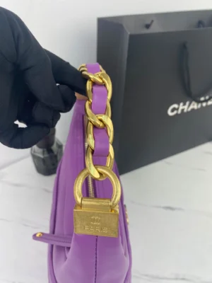 Chain underarm bag Model: size: 22X22X8cm - 图片 9