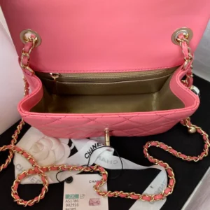 Chane Small Golden Ball One Shoulder Crossbody Model: AS1786 Size: 17cm - 图片 9