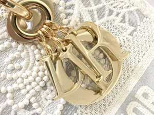 Lady D-Lite 5 compartments white silk lace Size: 24 x 20 x 11 cm Model M0565 - 图片 9