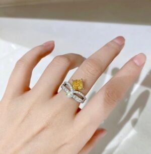 Joséphine Éclat Floral 3-carat solitaire - 图片 4