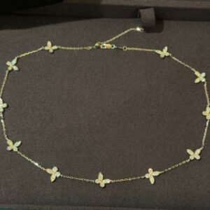 Classic Butterfly Petite Diamond Necklace