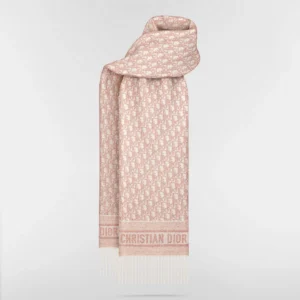Dior Oblique Scarf Rose