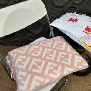 FF Scarf Light pink cashmere scarf