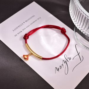 Bvlgari red rope Bracelet