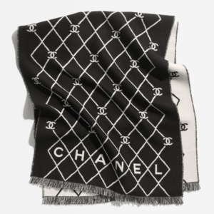 CHANEL Wool Black & White