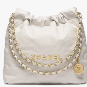 Chanel 22 Small Handbag beige