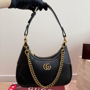 Gucci Aphrodite Crescent Moon Shoulder Bag